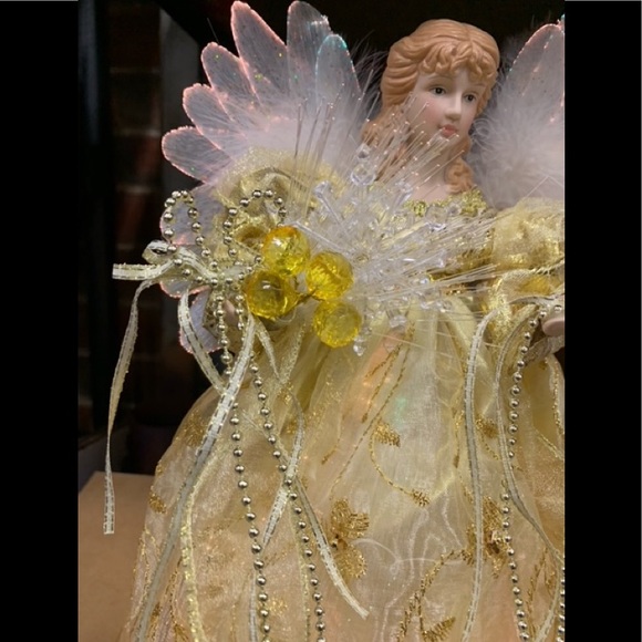 Fiber optic lighted moving Angel 12’ - Picture 2 of 7